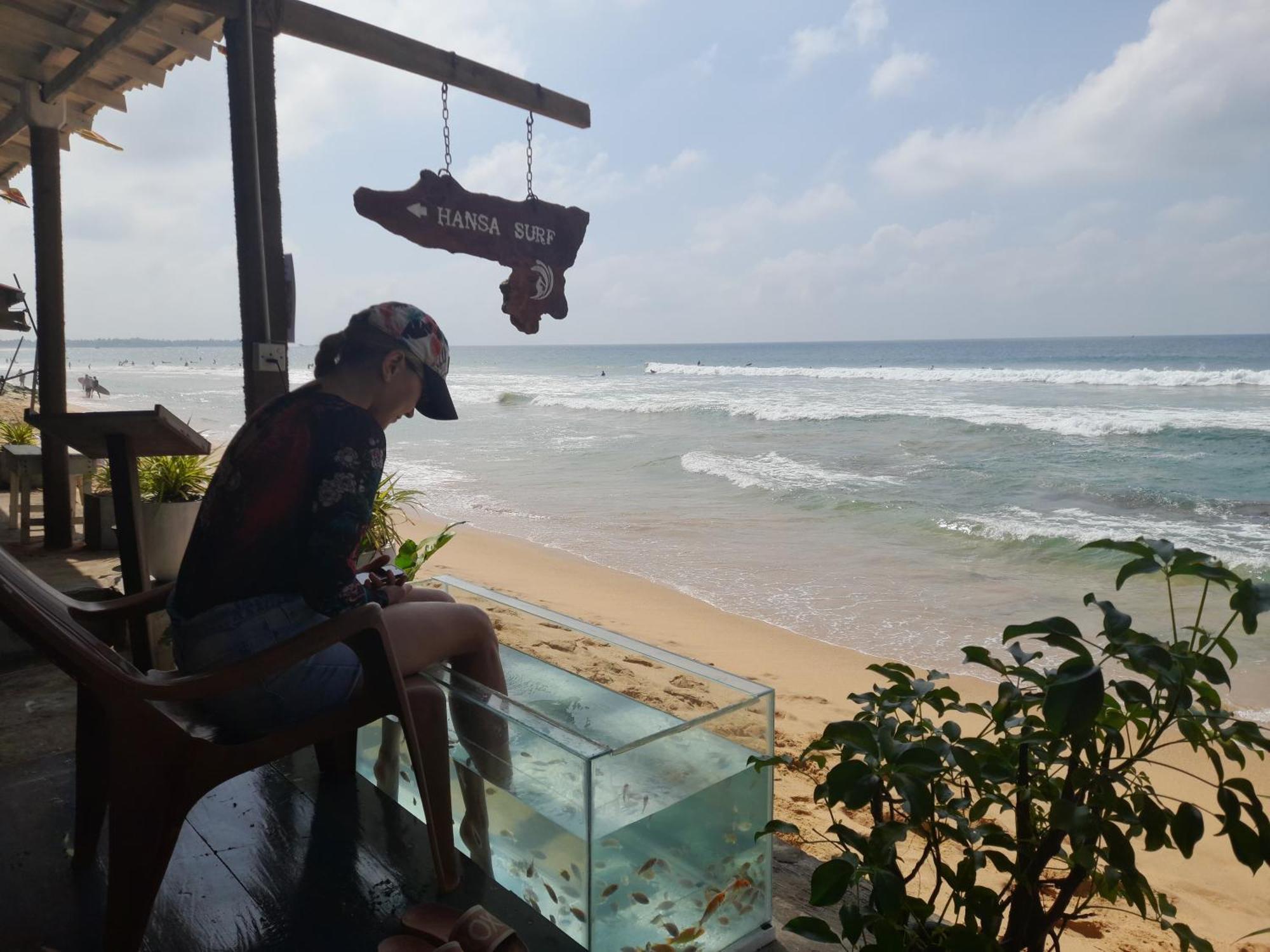 Hansa Surf Hotel Hikkaduwa Esterno foto